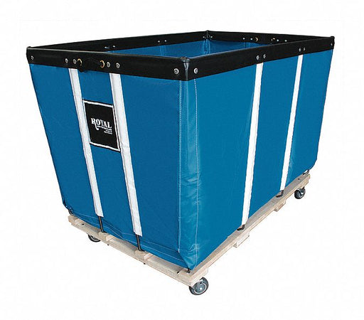 D0827 Heavy Duty Basket Truck 24 Bu Blue Vinyl