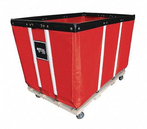 D0827 Heavy Duty Basket Truck 24 Bu Red Vinyl