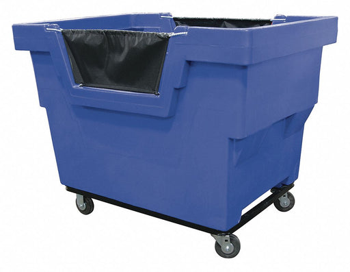 Cube Truck HDPE Blue 27.0 cu ft.
