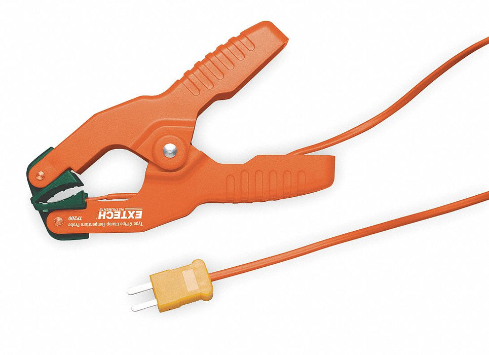 Pipe Clamp Temp Probe -4 to 200 Deg F