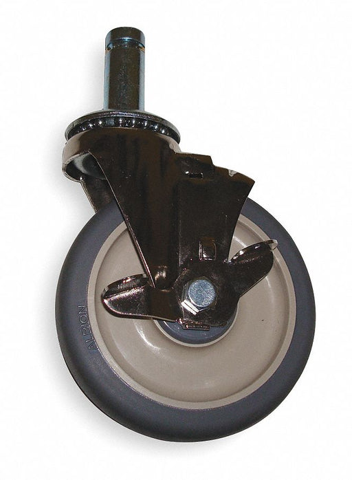 Swivel Stem Caster 5 in Wheel Dia 300lb