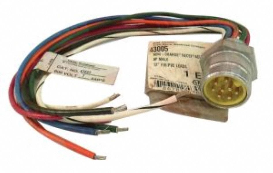 Cordset 8 Pin Receptacle Male