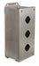 PushButtonEnclosure 30mm 3Holes SS