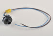 External Thread Receptacle 4 A Black