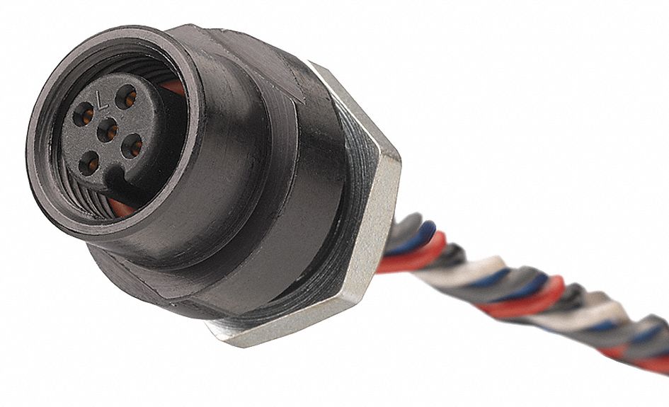Internal Thread Receptacle 4 A Black