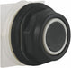 H4518 Flush Push Button Black Non-Illum 30mm