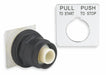 H4533 Mushroom Head Push Button Non-Illum 30mm