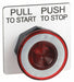 H4526 MushroomHeadPushButton Red NonIllum 30mm