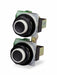 PendantPushButton NonIllum Black 1NO/1NC