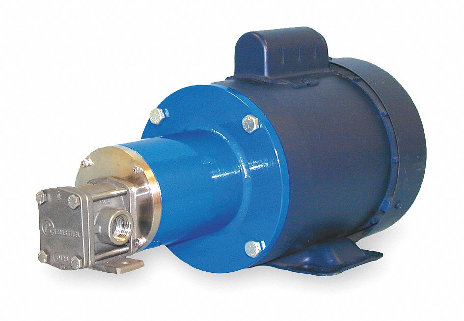 Gear Pump Magnetic Drive 1/3HP 1 Phase