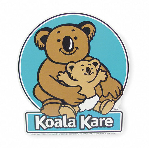 Baby Changing Station Front Label