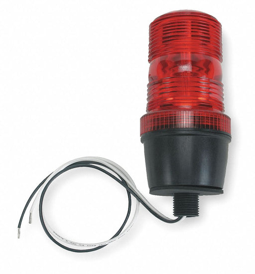 Warning Light Strobe Tube Red 120VAC