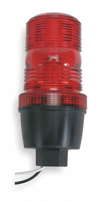 Warning Light Strobe Tube Red 120VAC