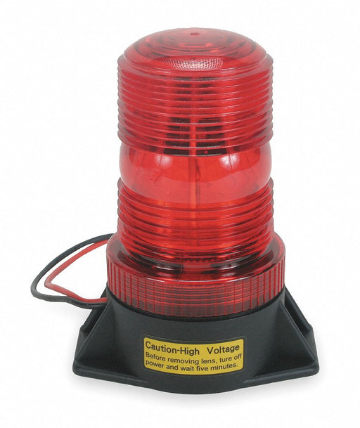 Warning Light Strobe Red 12 to 80VDC