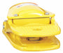 FootSwtch Yellow Aluminum SPDT Momentary