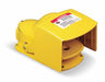 FootSwtch Yellow Aluminum SPDT Momentary