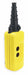 Pendant Enclosure 22mm 2 Holes Yellow