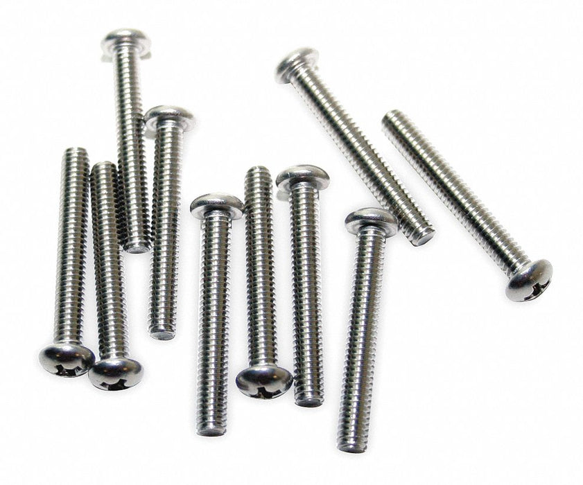 Phillips Round Head Screws Acorn PK10