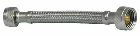 Braided Supply Hose Silver