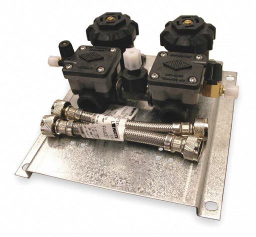 MeteringValveAssembly Brass Black Silver