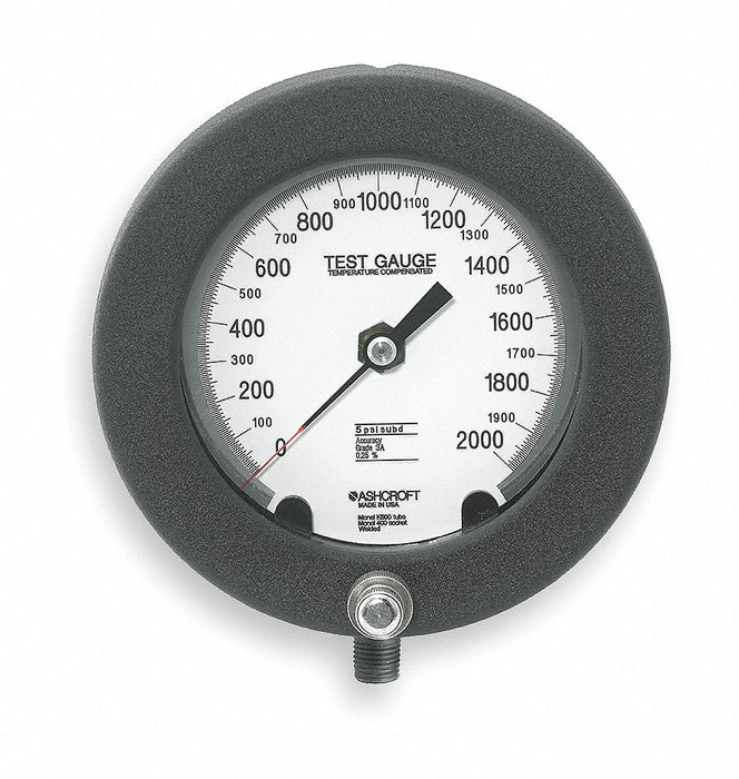 D0812 Pressure Gauge 0 to 2000 psi 4-1/2In