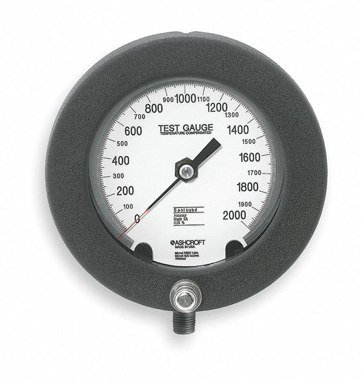 D0815 Pressure Gauge 0 to 2000 psi 6In 1/4In