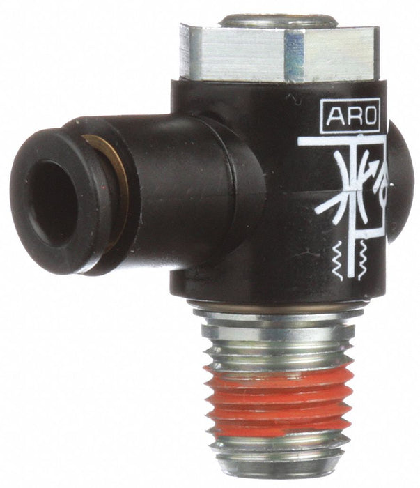 CylPortFlowCtrlValve 3/8inNPT MeterOut
