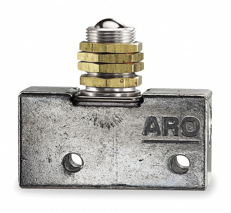 Manual Air Control Valve Roller Gray