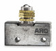 Manual Air Control Valve Roller Gray