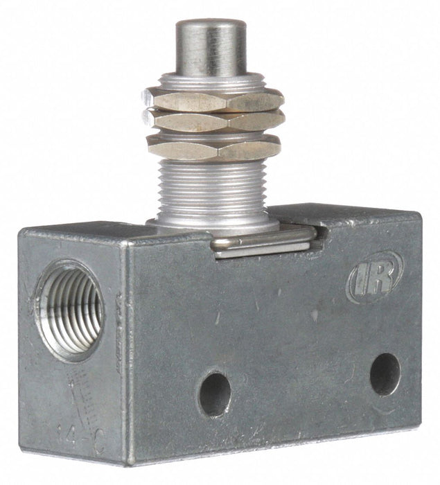 Manual Air Control Valve Plunger Gray