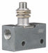 Manual Air Control Valve Plunger Gray