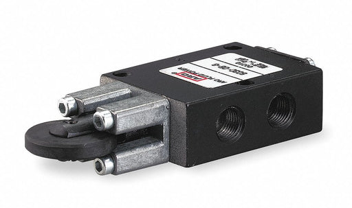Manual Air Control Valve Roller Black