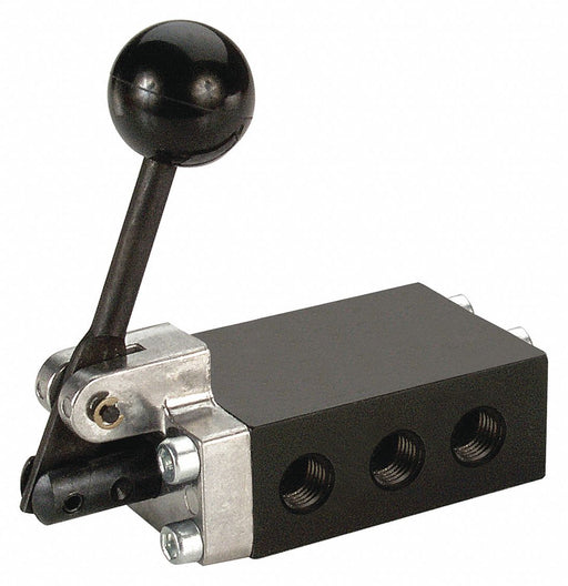 Manual Air Control Valve Lever Black