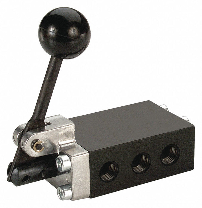 Manual Air Control Valve Lever Black