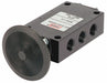 Manual Air Control Valve Button Black
