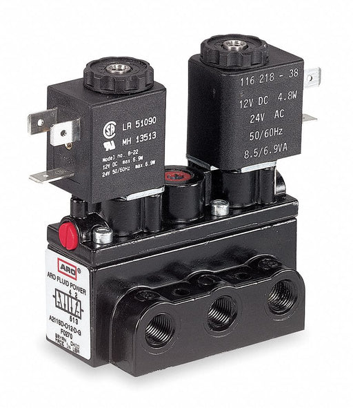 Solenoid Air Con Valve Four-Way 150 psi
