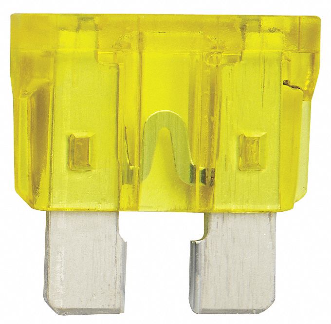AutoFuse Blade Ylw 20A 32VDC 0.75in PK5