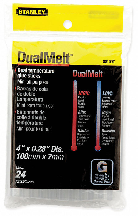 Hot Melt Adhesive 1/4 Dia 4 L PK24