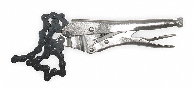 Locking Chain Clamp 9 3-3/8 Cap.