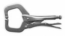 Locking C-Clamp 10 3-1/8Cap 2-1/4Throat