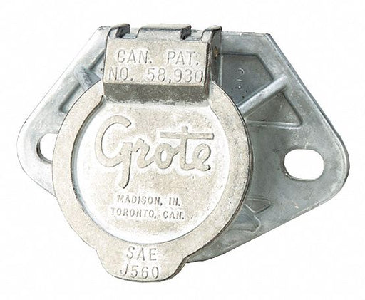 Trailer Receptacle Gray