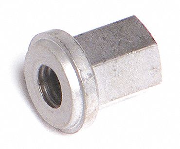 Hardware Fastener Silver Bolt PK2