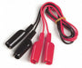 Alligator Clip with Lead Black Red PK2