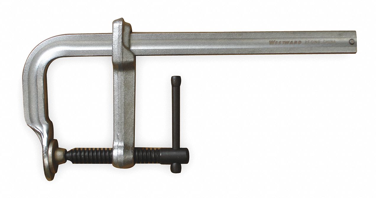 L-Clamp Economy 12 In 4 3/4 In D