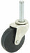 Swivel Stem Caster Rubber 2-1/2 in 75 lb