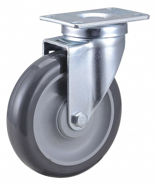 PlateCaster Swivel Polyurethane 6 3/16 H