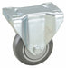Plate Caster Rigid Polyurethane 4 1/4 H