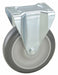 Plate Caster Rigid Polyurethane 6 3/16 H