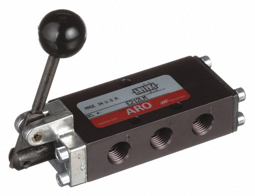 Manual Air Control Valve Lever Black