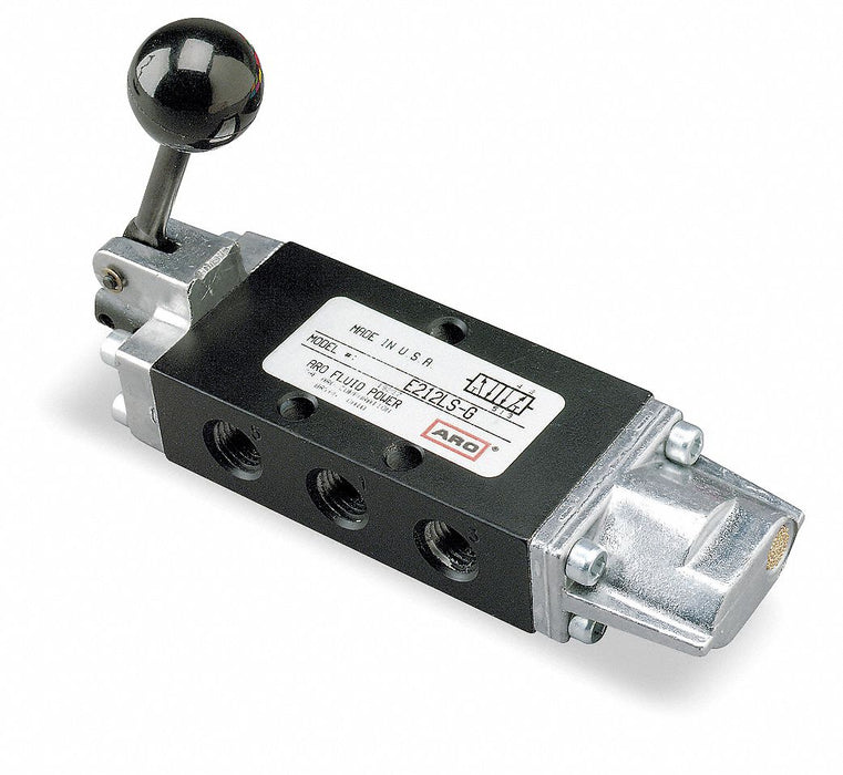 Manual Air Control Valve Lever Black